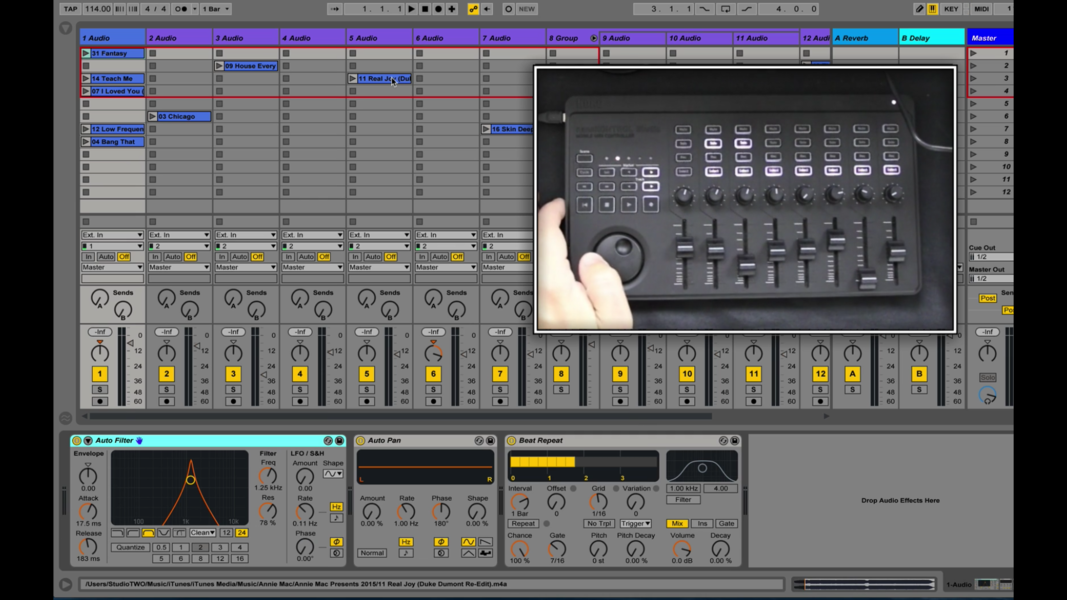 nanokontrol studio ableton live