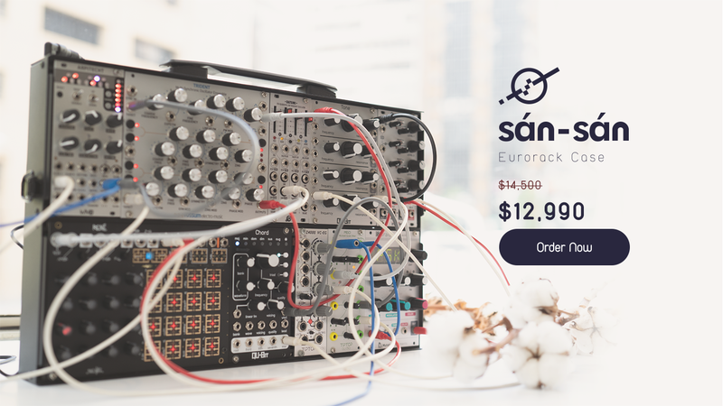 Emitum san-san 2 x 84hp Eurorack Case - 器材