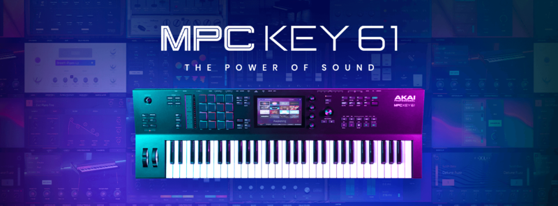 Akai MPC KEY 61 鍵MIDI鍵盤音樂工作站| DigiLog 聲響實驗室