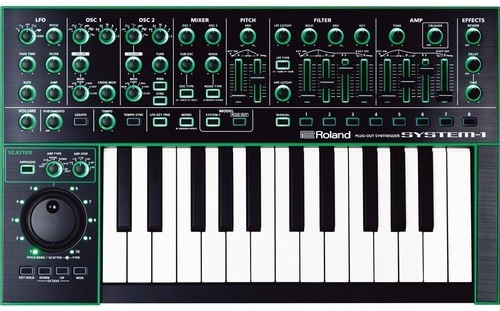 Roland AIRA System-1 合成器鍵盤
