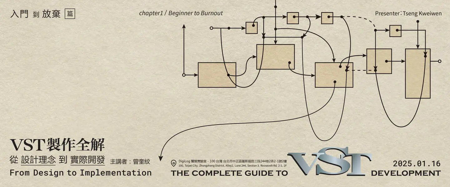 【 VST 製作全解 】從設計理念到實際開發