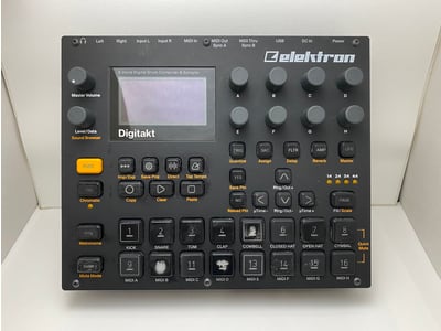 售二手Elektron Digitakt （外觀有受損，功能不受影響）