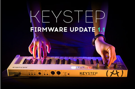 Arturia Keystep 免費韌體更新！新增隨機選項、 Sequence 長度控制