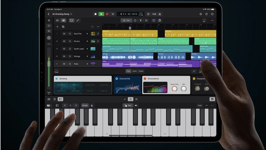 重磅消息！蘋果正式推出 iPad 版的 Logic Pro 音樂工作站