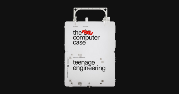 Teenage Engineering 免費送你一台可折疊電腦機殼！免螺絲、免工具、像折紙一樣簡單 ～
