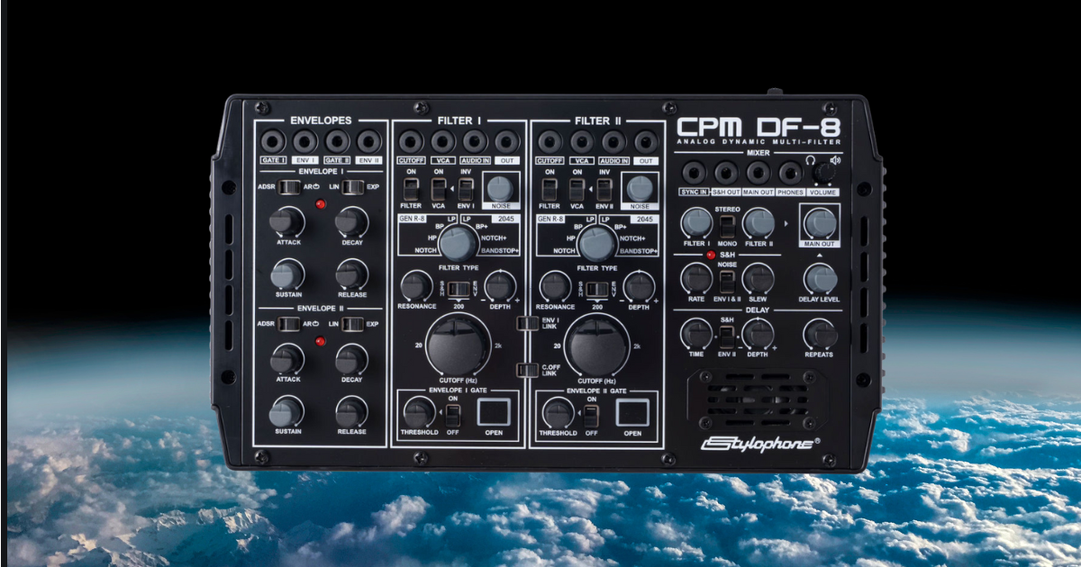 你的聲音需要一點「髒」東西：Stylophone CPM DF-8 類比動態濾波器