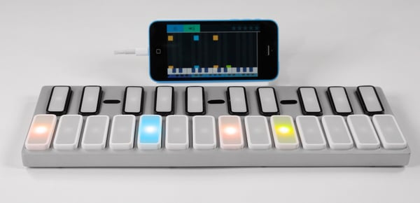 模組化的 MIDI 鍵盤 - Opho Keys