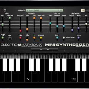 Electro-Harmonix 推出合成器 app ：MINI SYNTHESIZER
