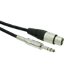 PCXF XLR 母頭 轉 6.3 TRS 訊號線