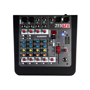 Allen & Heath ZED-6FX 混音器 - 類比混音器