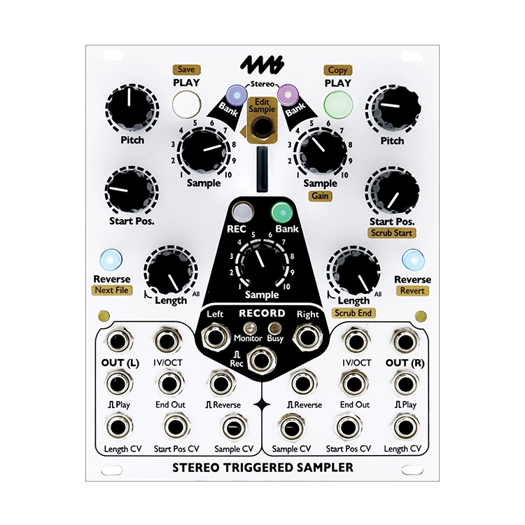 Stereo Triggered Sampler (STS) 模組化合成器