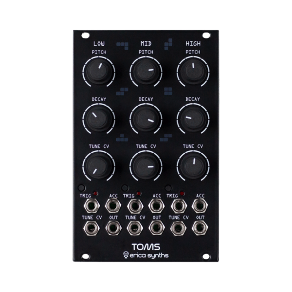 Erica Synths Toms 中音鼓模組 - Drum Module