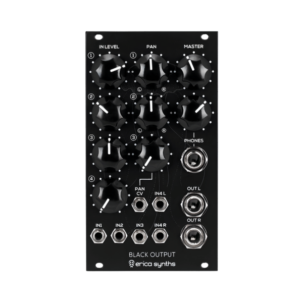 Erica Synths Black Output V2 輸出模組 - In/Out