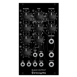 Erica Synths Black Output V2 - In/Out