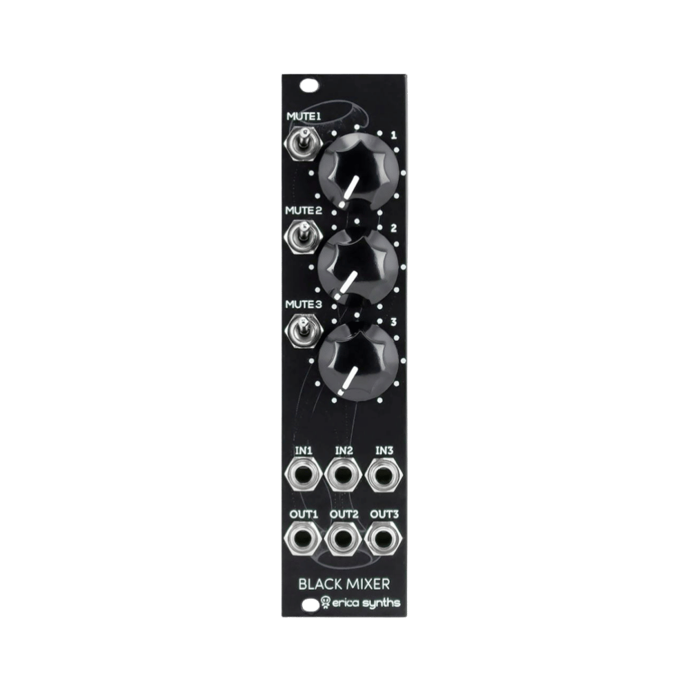 Black Mute Mixer 混音器模組