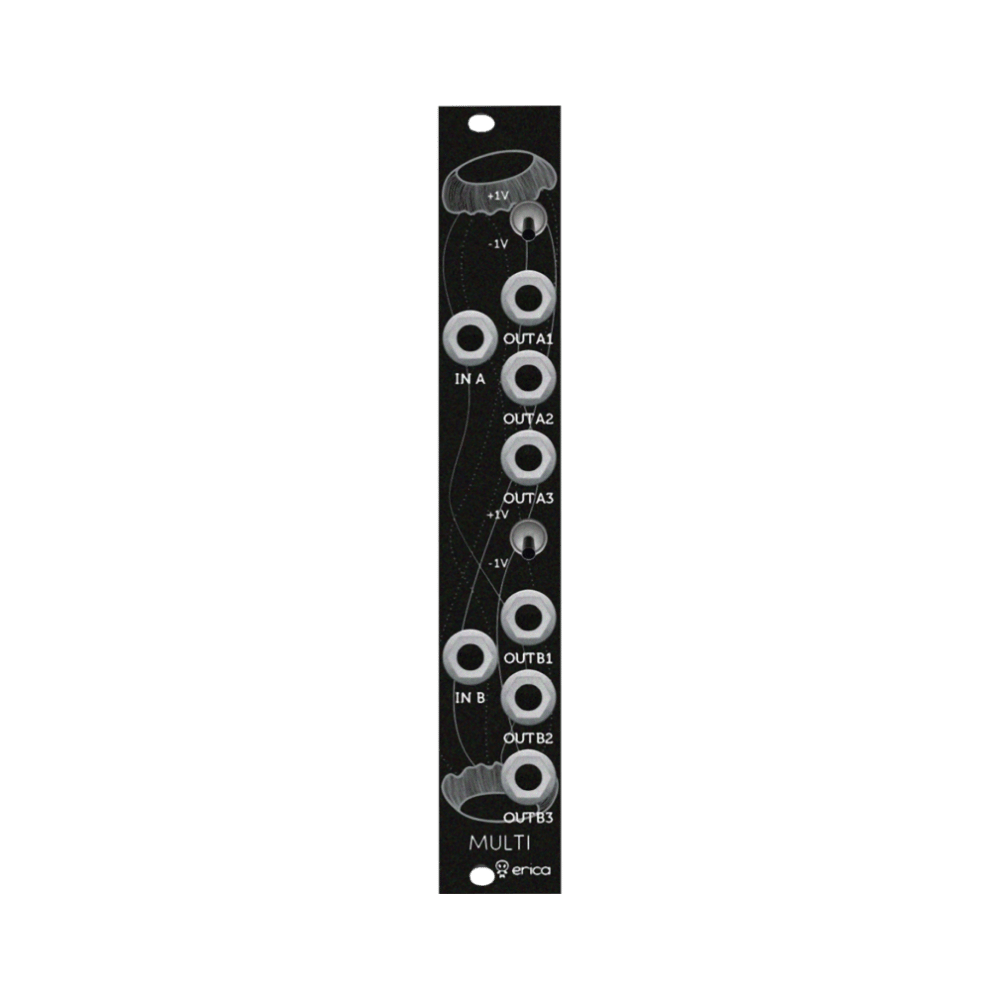 Erica Synths Black Multi 訊號複製模組 - 產品圖片 1