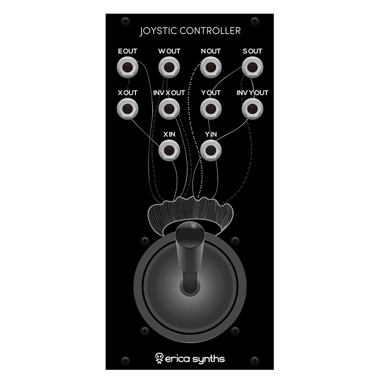 Black Joystick Controller
