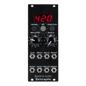 Erica Synths Black VC Clock V2 - Utility
