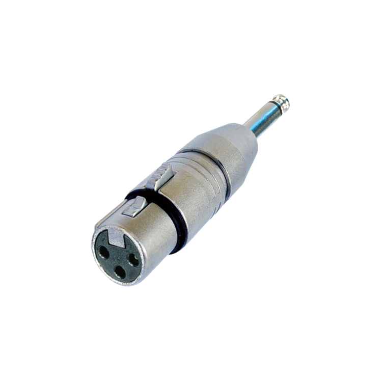 NA2FP  XLR 母 轉 6.3 公 mono  轉接頭