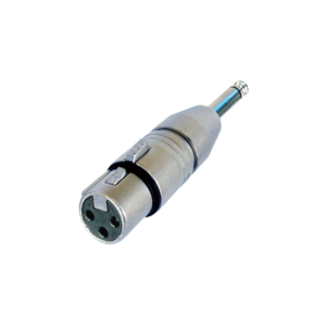 NEUTRIK NA2FP  XLR 母 轉 6.3 公 mono  轉接頭 - 音源轉接頭