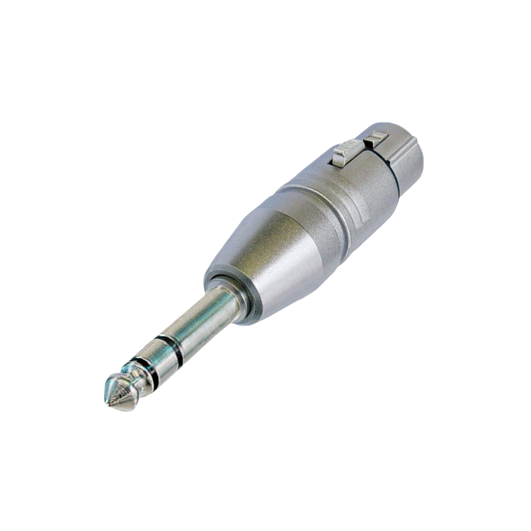 NA3FP  XLR 母 轉 6.3 公 stereo  轉接頭