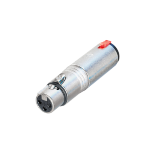 NEUTRIK NA3FJ  XLR 母 轉 6.3 母 stereo  轉接頭 - 音源轉接頭