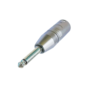 NEUTRIK NA2MP XLR 公 轉 6.3 公 mono 轉接頭 - 音源轉接頭