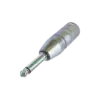 NA2MP XLR 公 轉 6.3 公 mono 轉接頭