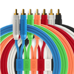 DJ TechTools Chroma Cables Audio 2.0 RCA 音源線 - RCA 音源線 