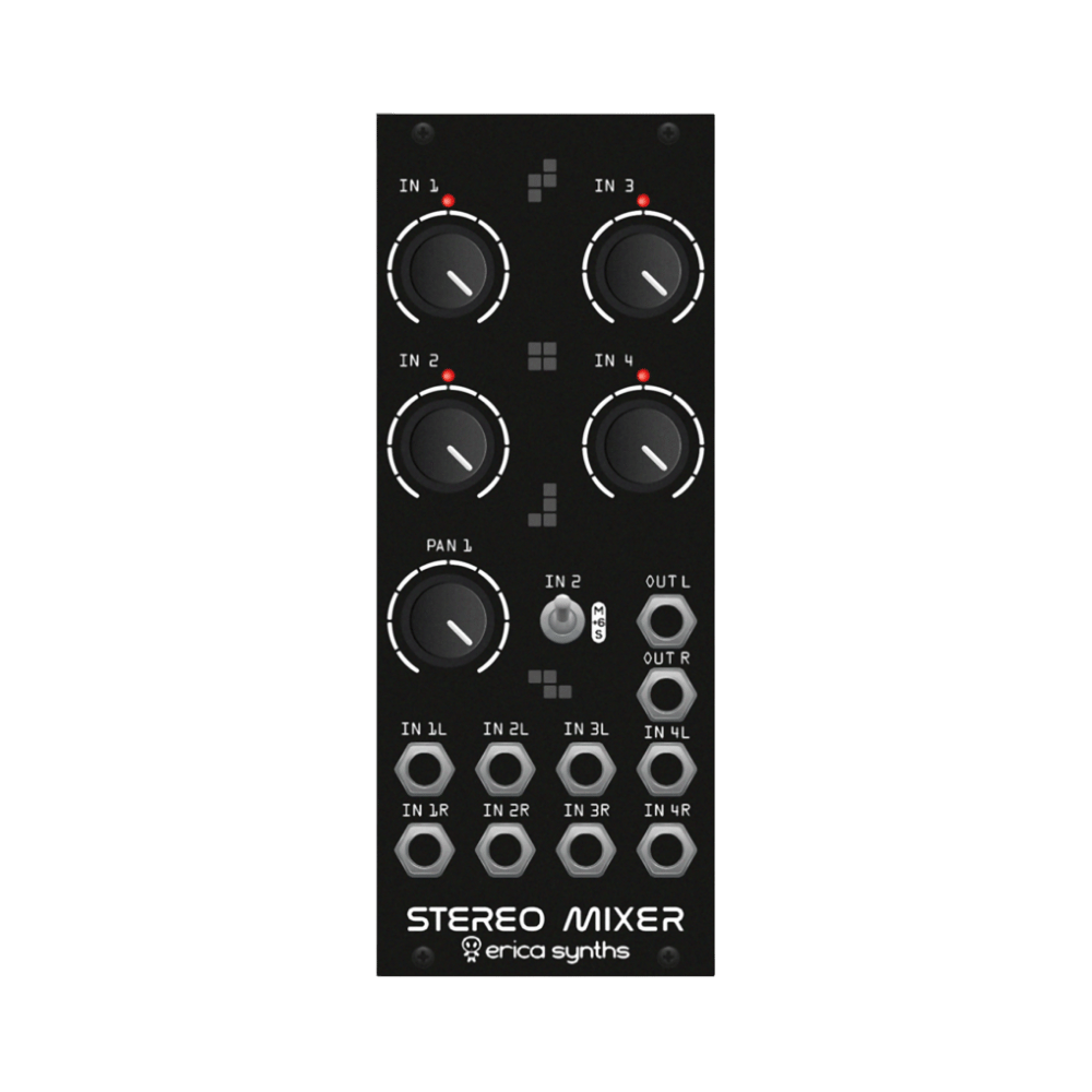 Erica Synths Drum Stereo Mixer 立體聲鼓聲混音器模組 - 產品圖片 1