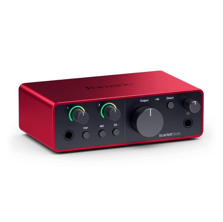 Scarlett Solo 4th 錄音介面