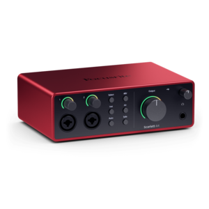 Focusrite Scarlett 4i4 4th 錄音介面 - USB Type-C 錄音介面