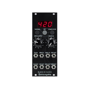 Erica Synths Black VC Clock V2 - Clocking