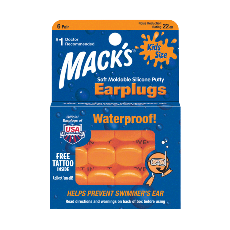 兒童矽膠耳塞（ 6 對一組）