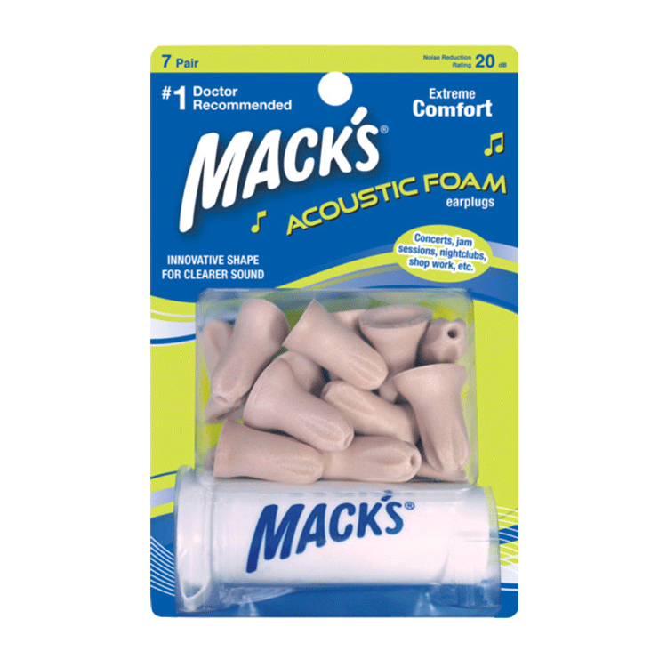 音樂專業耳塞 附旅行盒（ 7 對一組）