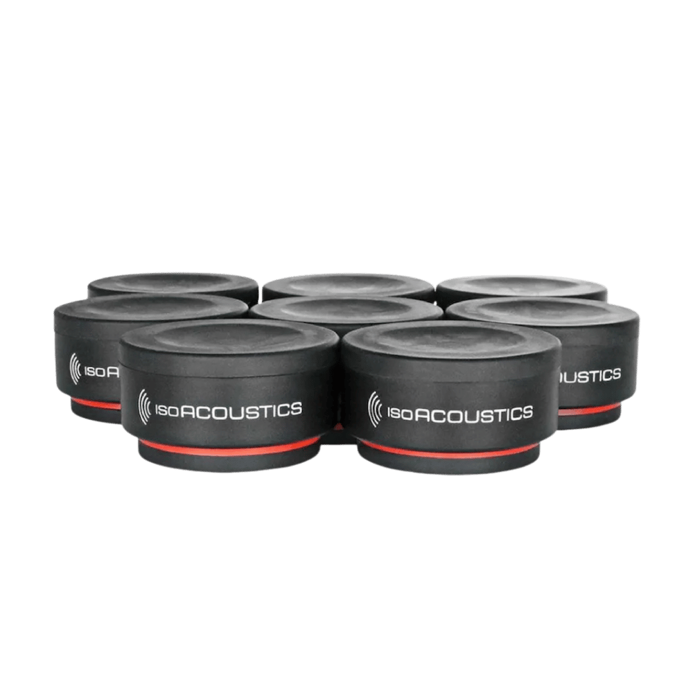 IsoAcoustics ISO-PUCK mini 喇叭架 隔離墊 一組八個 - 喇叭支架
