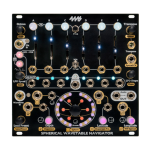 4ms  Spherical Wavetable Navigator (SWN) 模組化合成器 - VCO