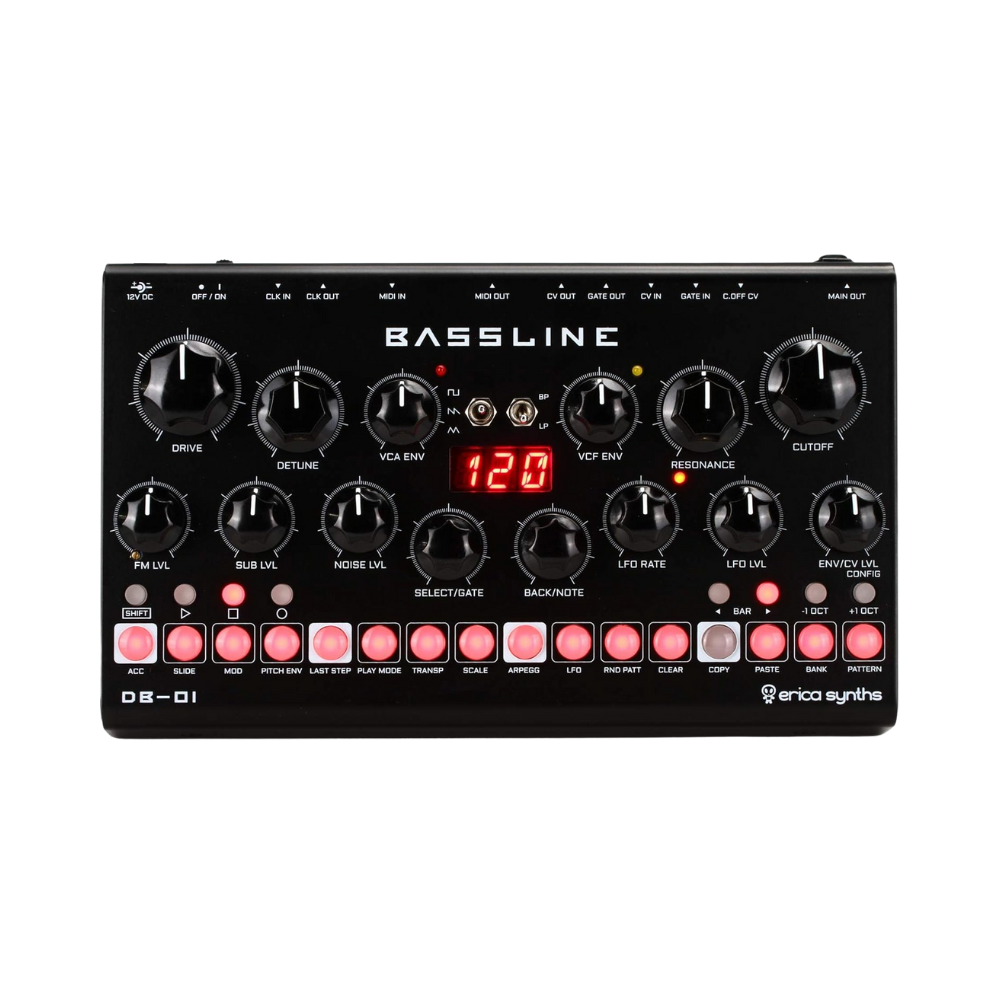 Bassline DB-01 合成器 節奏機