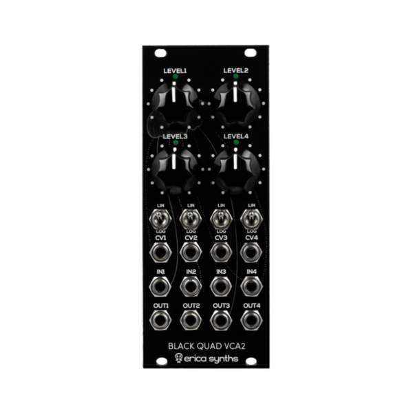 Erica Synths Black Quad VCA2 放大器模組 - VCA