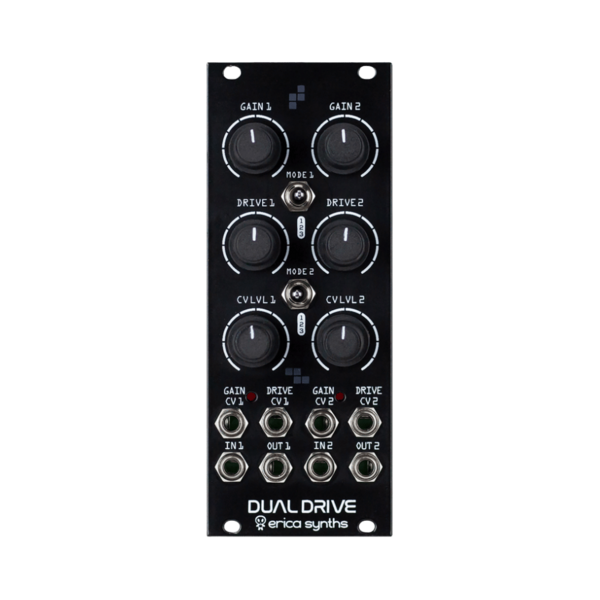 Erica Synths Dual Drive 失真效果模組 - Drum Module