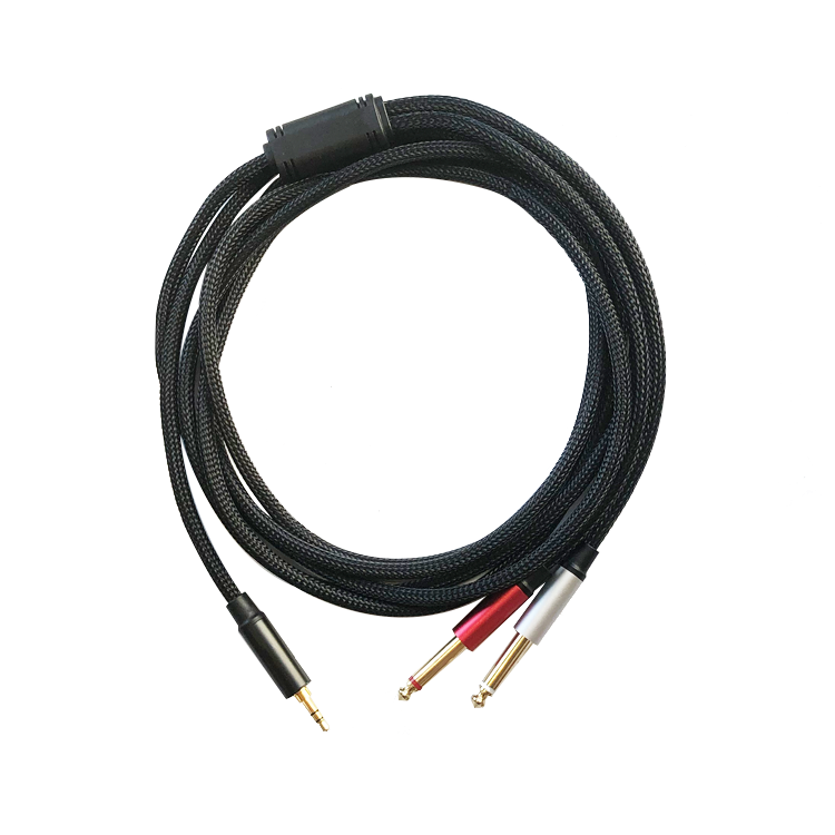 3.5 轉 6.3 雙頭音源線 電腦 筆電音源線 一分二 3.5mm 6.3mm