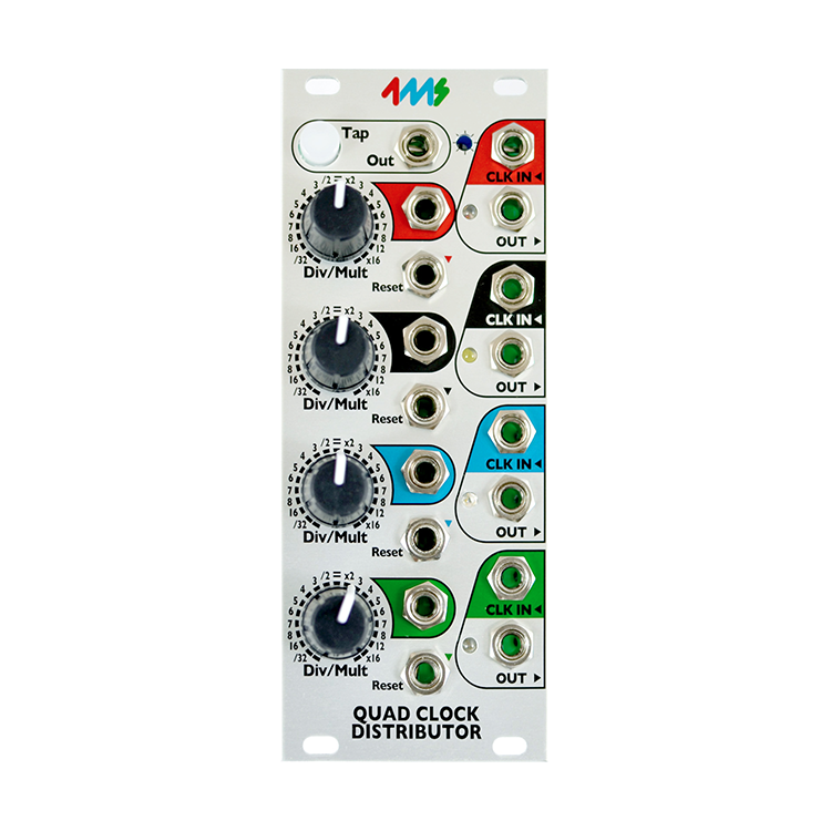 Quad Clock Distributor (QCD) 模組化合成器