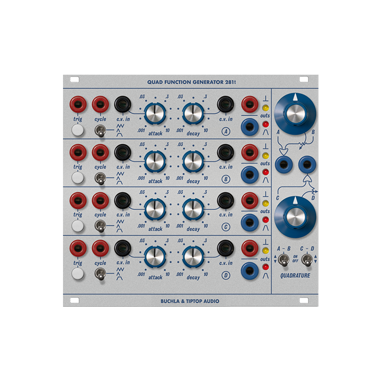 281t Quad Function Generator 281 Buchla 復刻款