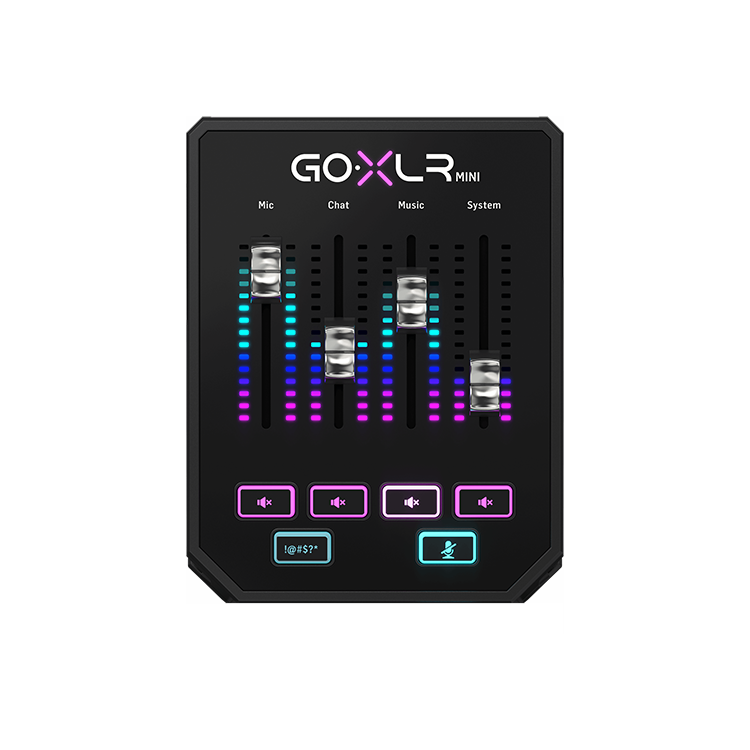 GoXLR MINI 電競 直播用 人聲效果器 錄音介面