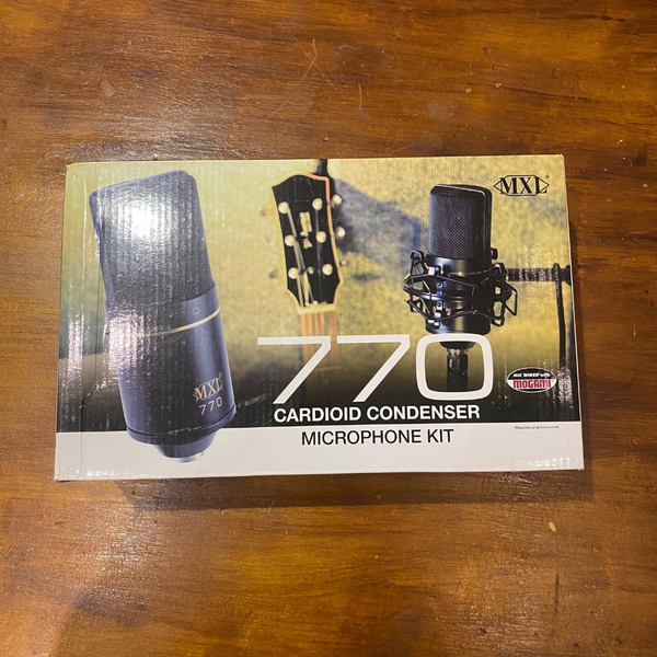 MXL [全新開封展示品出清] 770 電容式麥克風 - 電容式麥克風