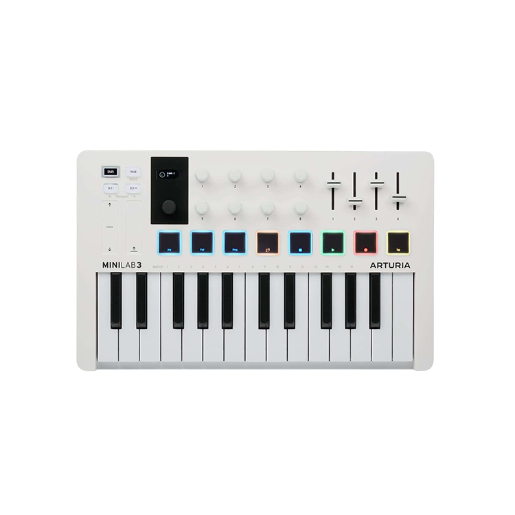 Minilab MKIII MIDI 鍵盤 MK3 白色款