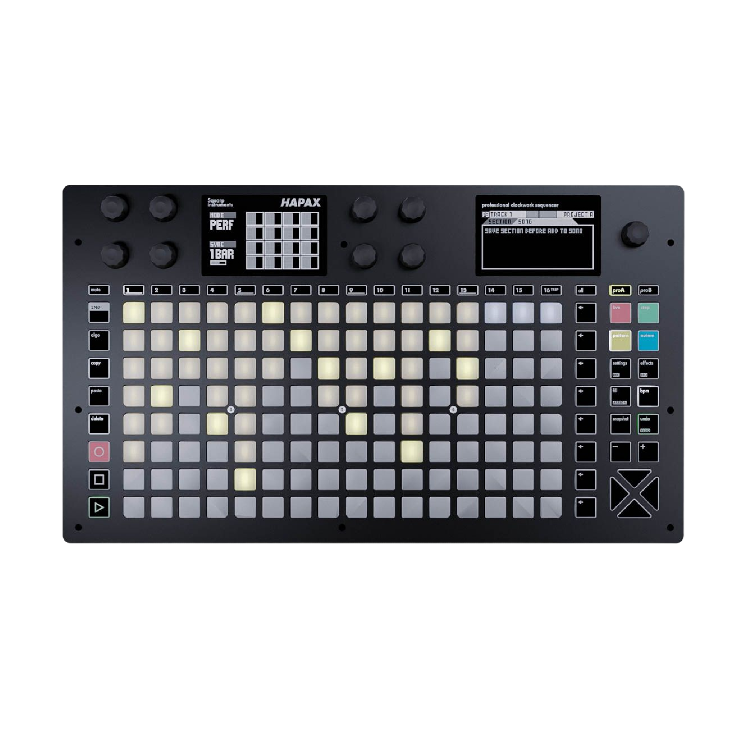 Hapax Polychronic Sequencer 合成器序列
