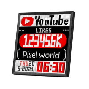 Divoom Pixoo Max 64 像素發光板 可接 WiFi 多媒體顯示器 - 生活風格 / 電玩