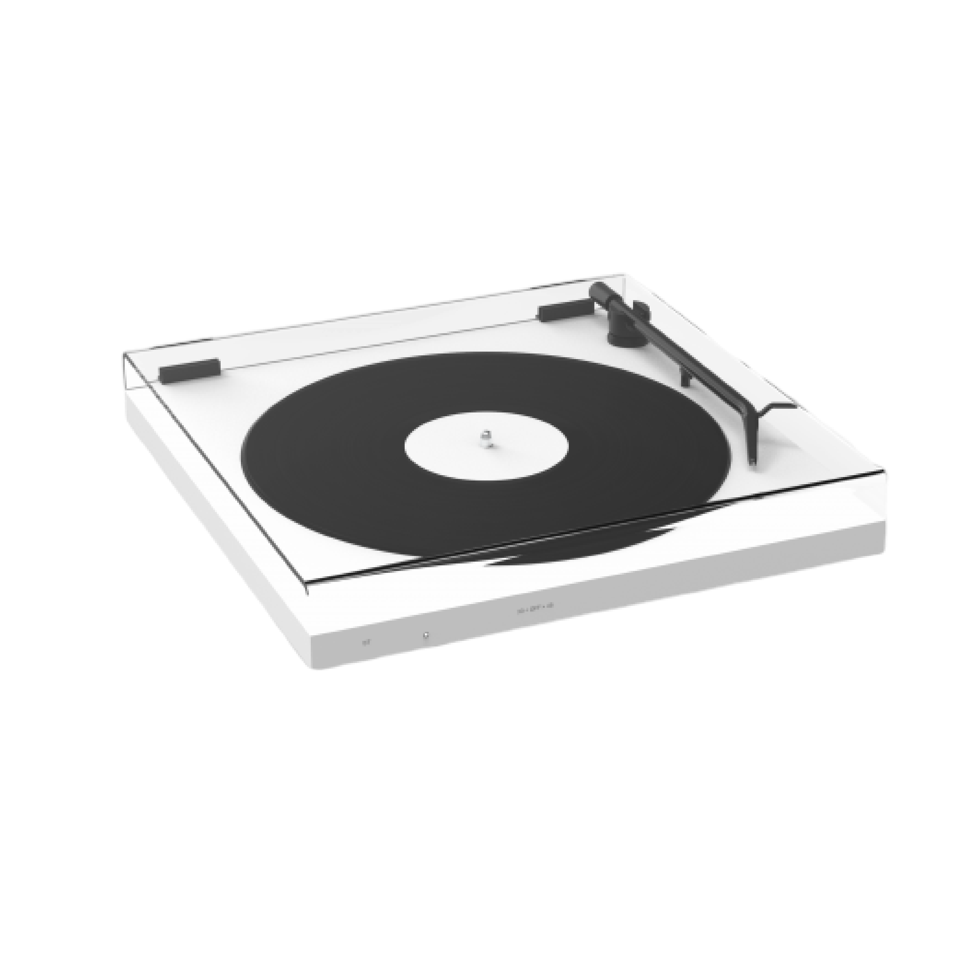 TONE Turntable 黑膠唱盤 含防塵蓋 有線/藍芽連接唱盤 白色款