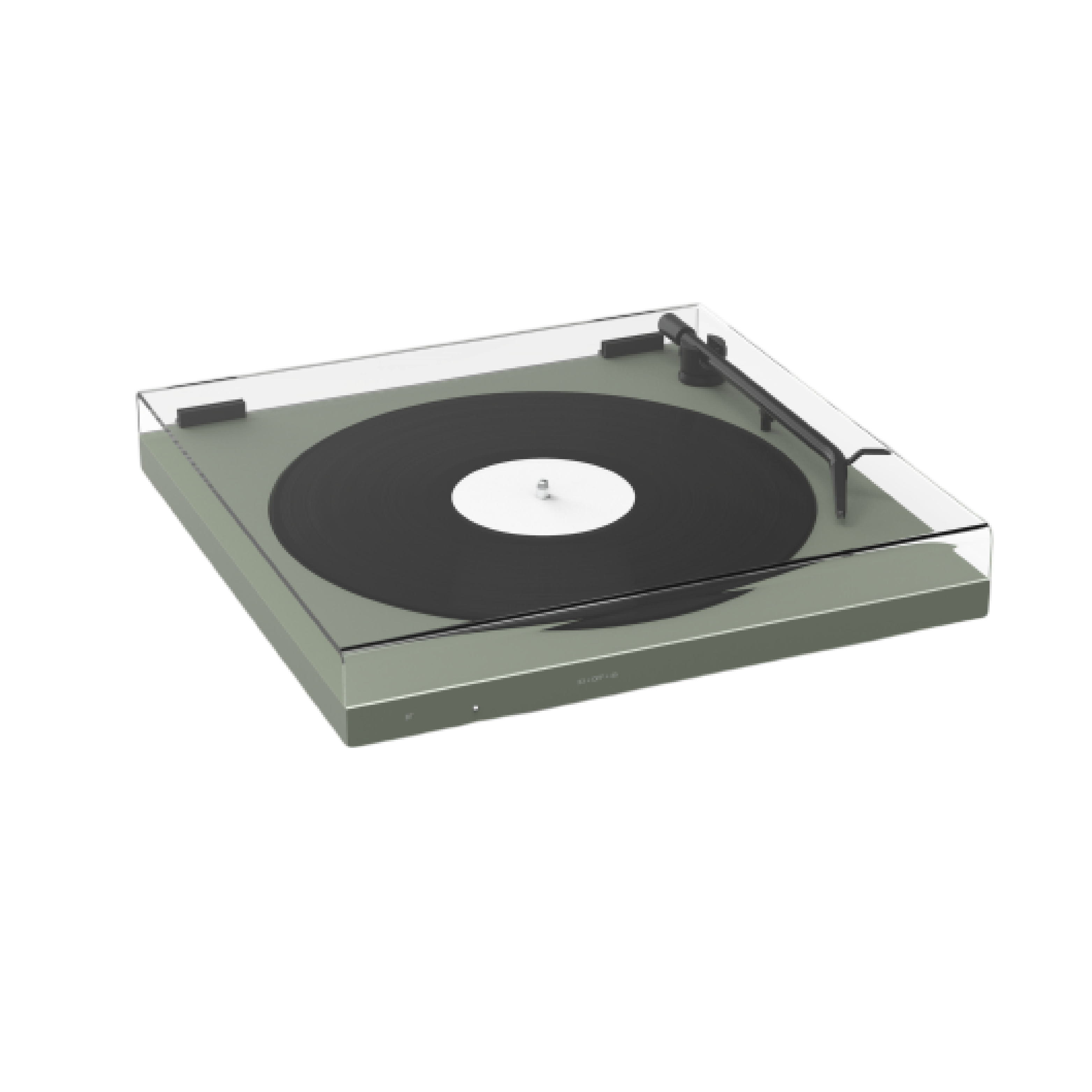 TONE Turntable 黑膠唱盤 含防塵蓋 有線/藍芽連接唱盤 墨綠色款